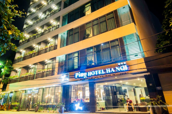 Ping Hotel - ハノイの駐車場付きホテル